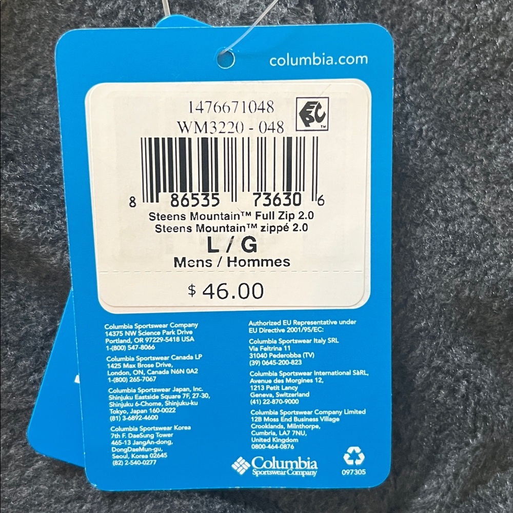 Columbia Steens 2.0  Mountain  Full-Zip Fleece Jacket - Picture 2 of 2